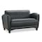 Officesource Manhattan Collection Manhattan Loveseat OSRL3022LBK - alternate 1